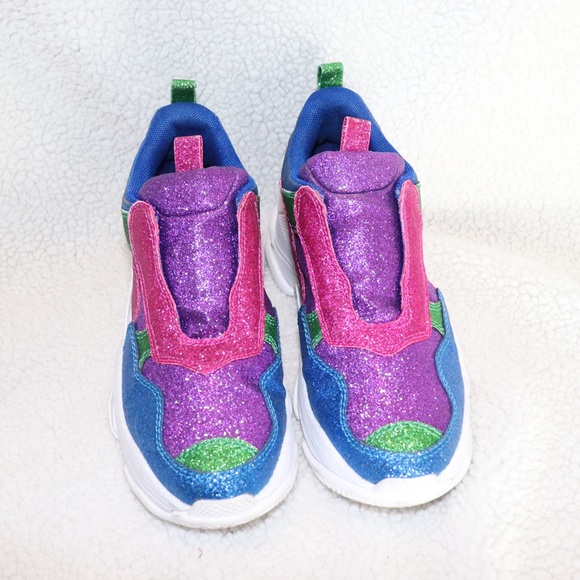 NWOT Jeffrey Campbell Lo-fi Glitter Shoes - Picture 2 of 3